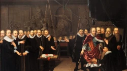 Allegorie eines theologischen Disputs: Abraham van der Eyk schuf die Darstellung 1721 / Wikimedia / Rama (CC0)