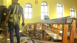 Einsatzkräfte in der Emmanuel-Butsili-Gemeinde in Beni (DRK) am 27. Juni 2021 / Sylvin Muronga/ACI Afrika
