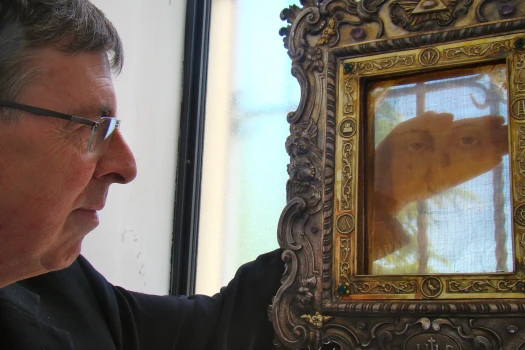 Angesicht zu Angesicht: Kardinal Kurt Koch und das Volto Santo / CNA/EWTN/Paul Badde