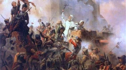 Verteidigung von Jasna Góra im Jahr 1655: Gemälde von January Suchodolski / Wikimedia (Gemeinfrei)